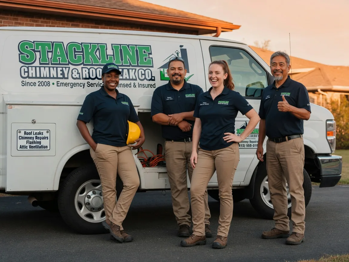 Chimney flashing repair company in Rio Grande, OH